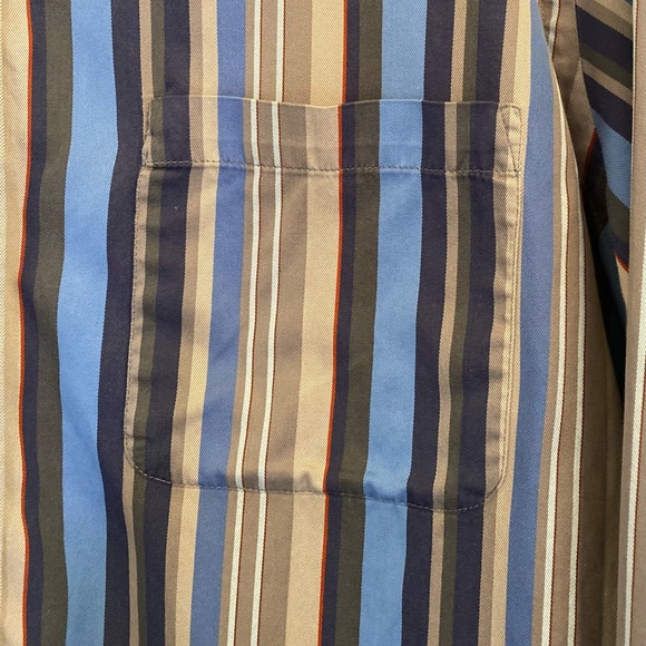 Tasso Elba Men’s Button Up Striped Shirt Sz S. - Picture 5 of 10